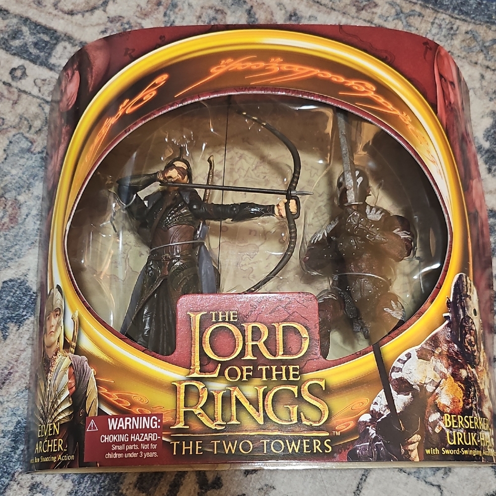The Lord of the Rings Two Towers Action Figures Set